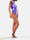 Purple Peony Swimsuit