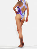 Purple Peony Swimsuit