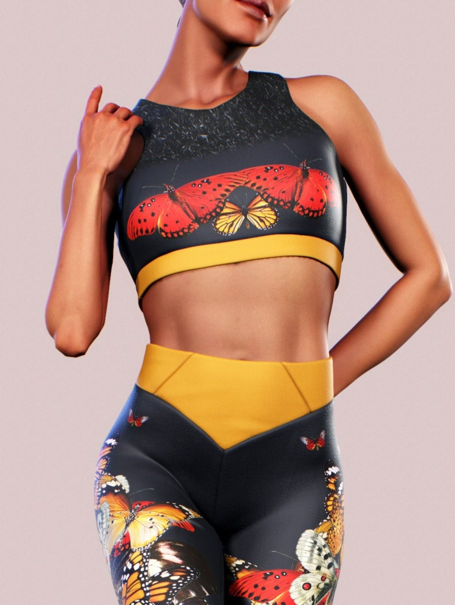Butterfly Queen Sports Bra