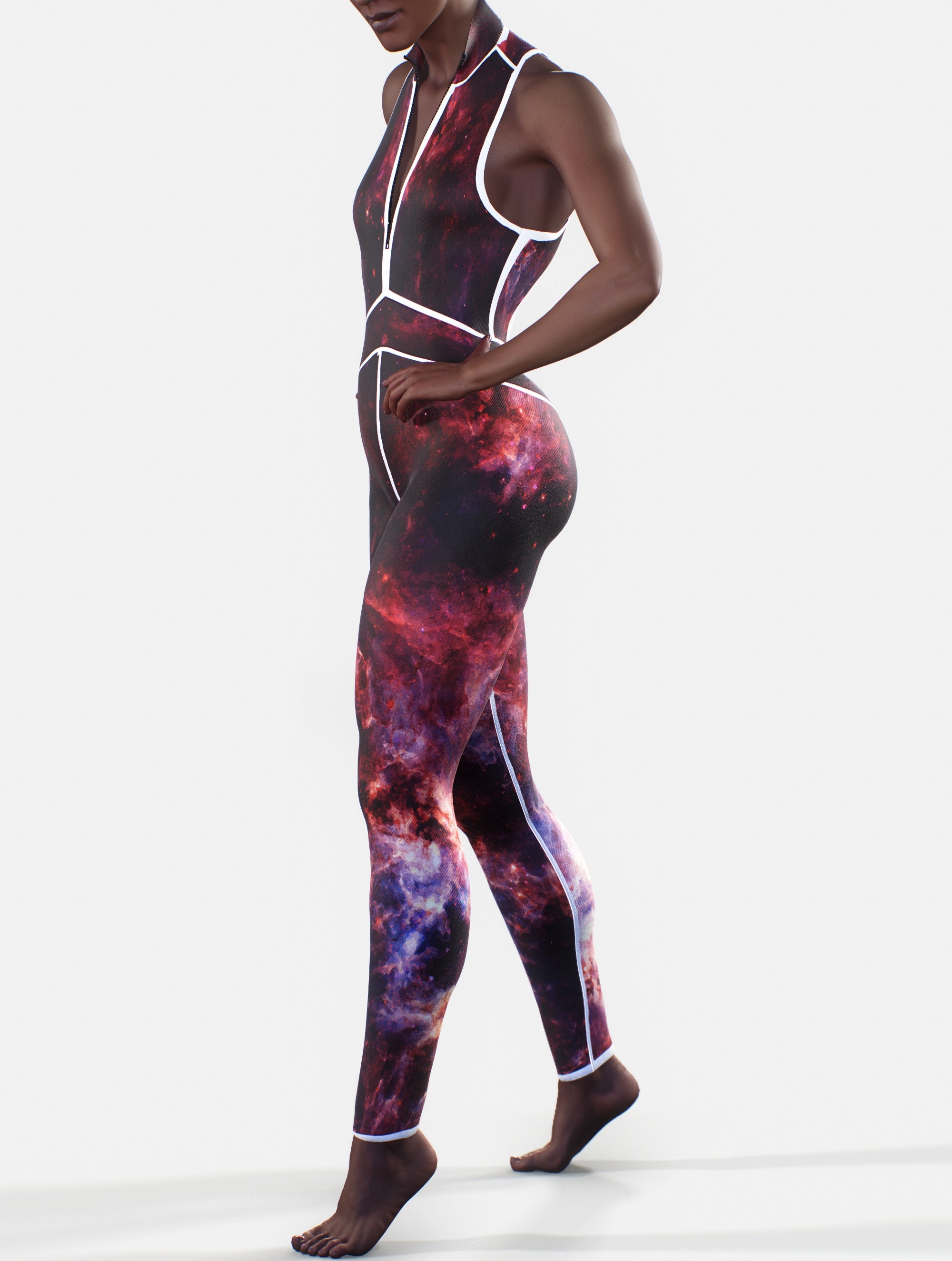 Red Nebula Bodysuit