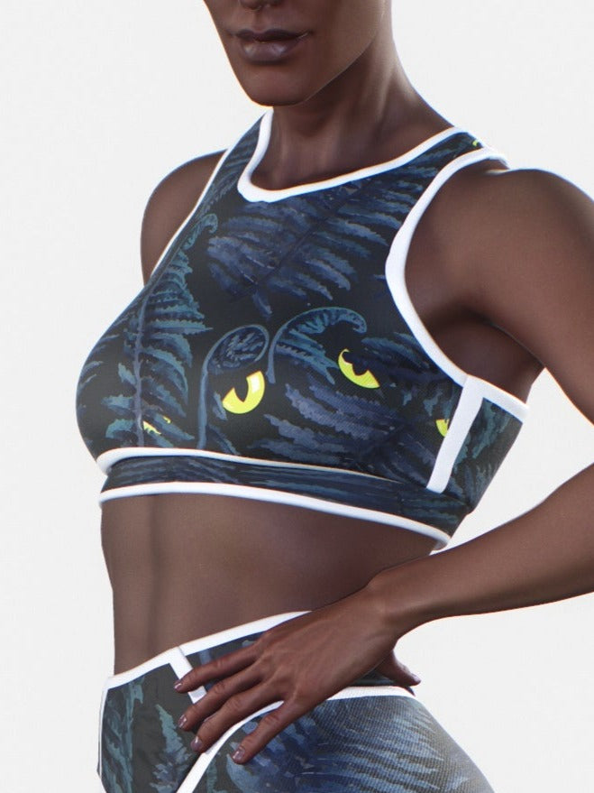 Dark Forest Sports Bra