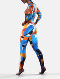 Modern Abstract Suit