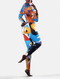 Modern Abstract Suit