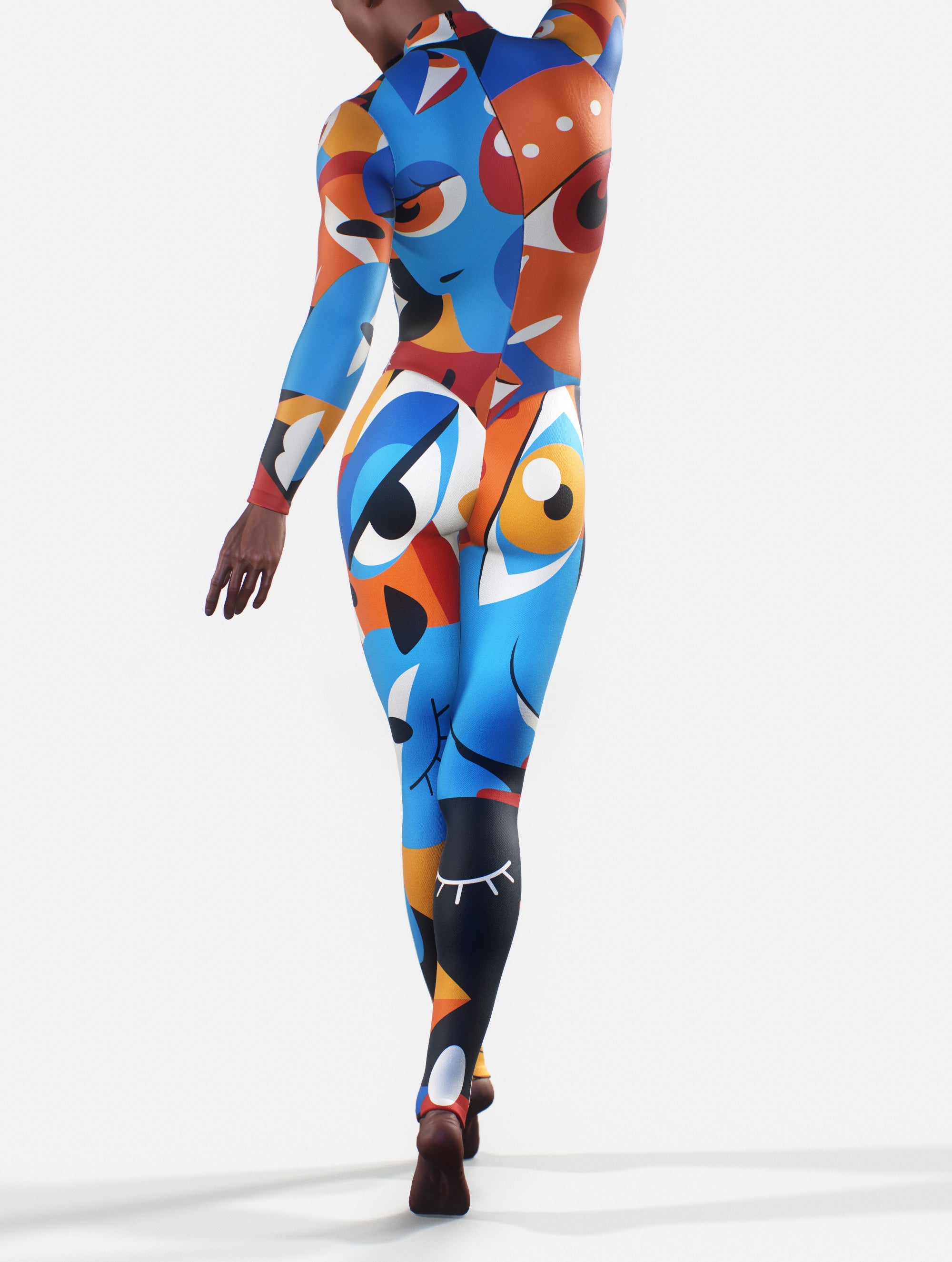 Modern Abstract Suit