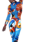 Modern Abstract Suit
