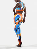 Modern Abstract Tights