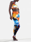 Modern Abstract Tights