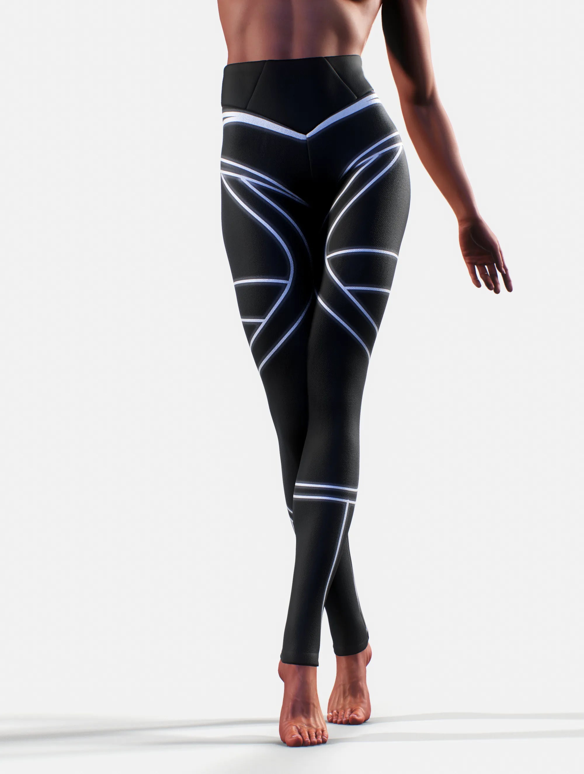 Sculpt V Booty-Lifting Leggings — High-Waist Lycra Sculpting Leggings | BootySculpted