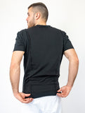 Bash V-Neck Black T-Shirt