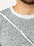Outline Futuristic Gray T-Shirt