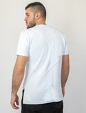 Bash V-Neck White T-Shirt