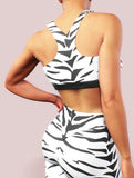 Albino Tiger Sports Bra-Sports bra-bootysculpted