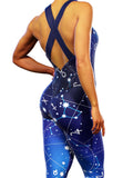 Astrology Signs Blue Unitard-unitard-bootysculpted