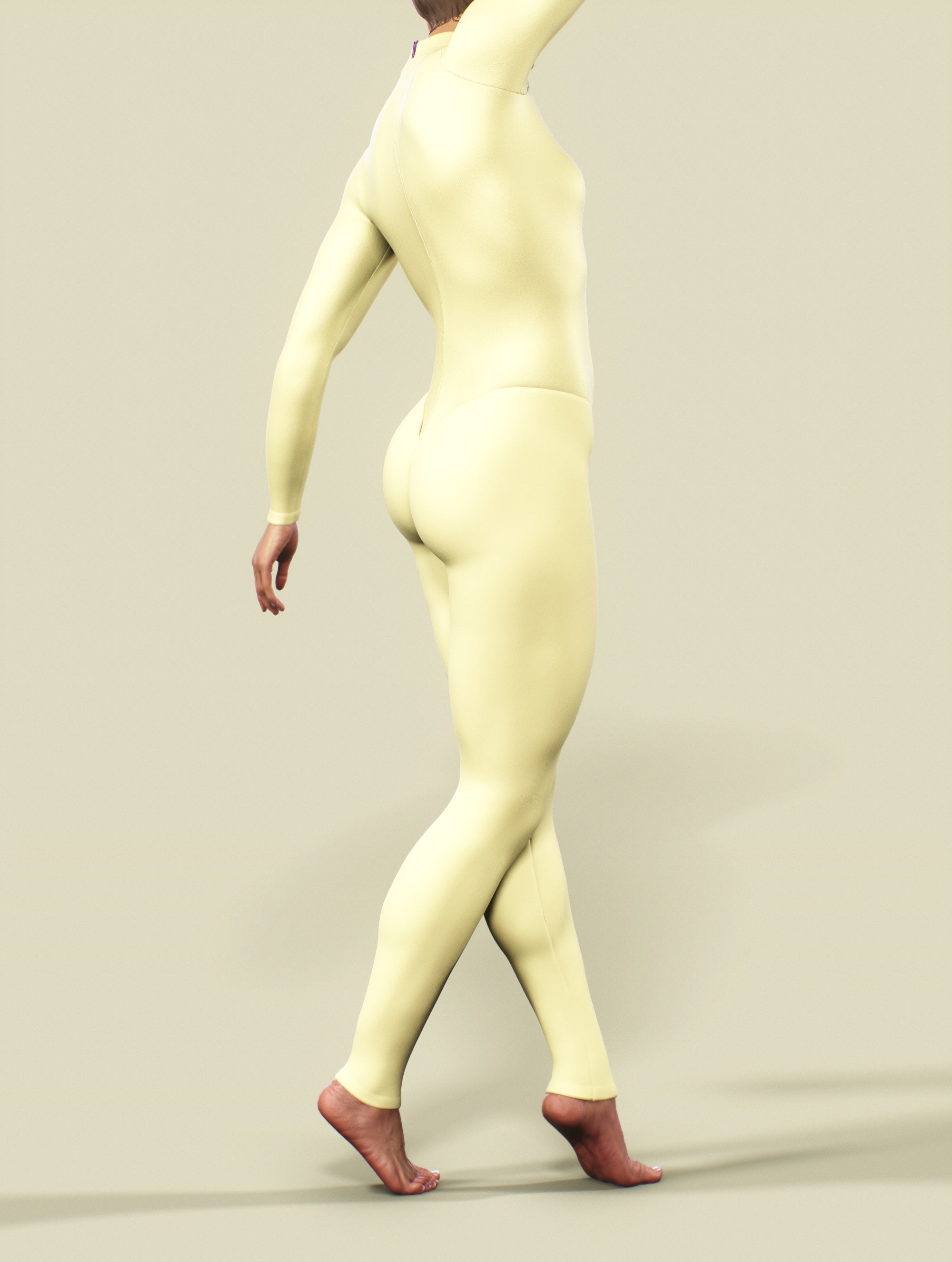 Banana Yellow Bodysuit – bootysculpted