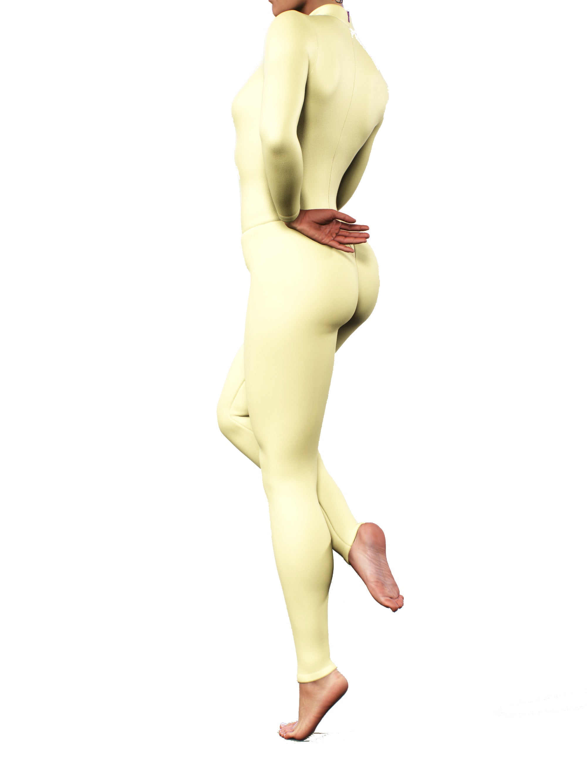 Banana Yellow Bodysuit – bootysculpted