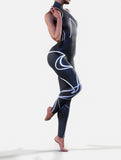 Black Lines Shaping Long Suit-unitard-bootysculpted
