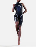 Black Lines Short Suit-unitard-bootysculpted