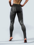 Black Octopus Tights-High waisted leggings-bootysculpted
