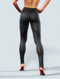 Black Shaping Leggings-High waisted leggings-bootysculpted