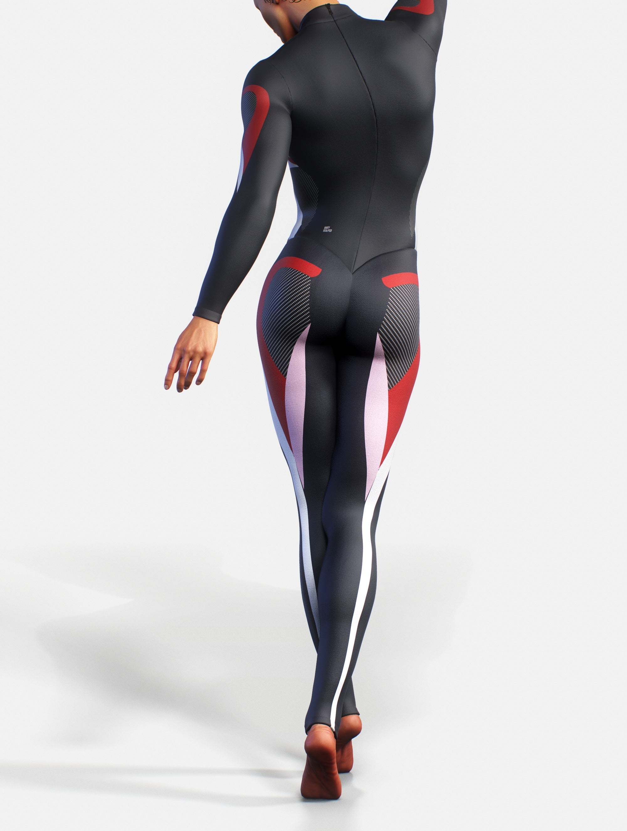 Carbon Shaping Bodysuit-unitard-bootysculpted