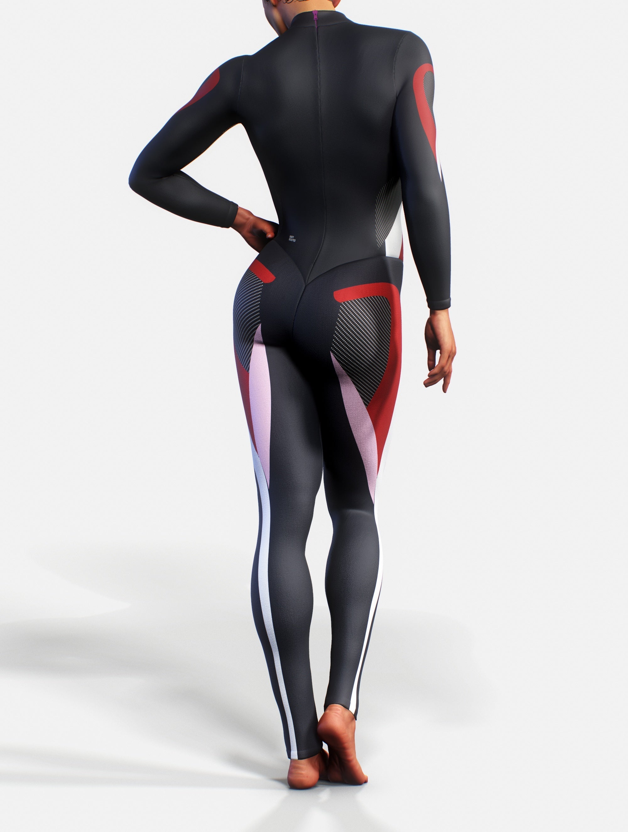 Carbon Shaping Bodysuit-unitard-bootysculpted