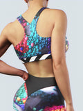 Cheerful Abstraction Sports Bra-Sports bra-bootysculpted