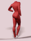 Cherry Red Catsuit-unitard-bootysculpted