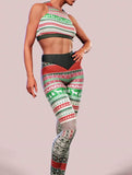 Christmas Jingle Leggings-High waisted leggings-bootysculpted
