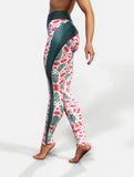 Compassion Christmas Tights-High waisted leggings-bootysculpted