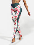 Compassion Christmas Tights-High waisted leggings-bootysculpted