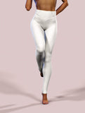 Cream Sweater Leggings-High waisted leggings-bootysculpted