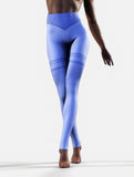 Curvy Blue Line Leggings-High waisted leggings-bootysculpted