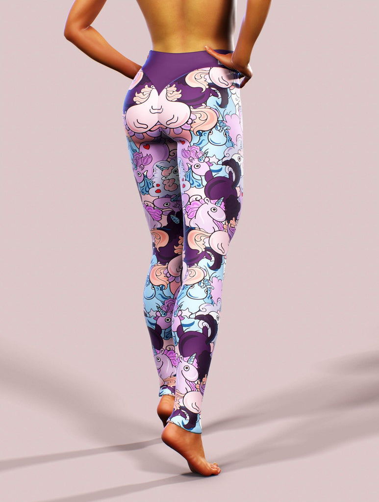 Bullicorns & Sweet Treats Plus Size Leggings