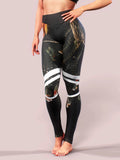 Dark Cactus Leggings-High waisted leggings-bootysculpted