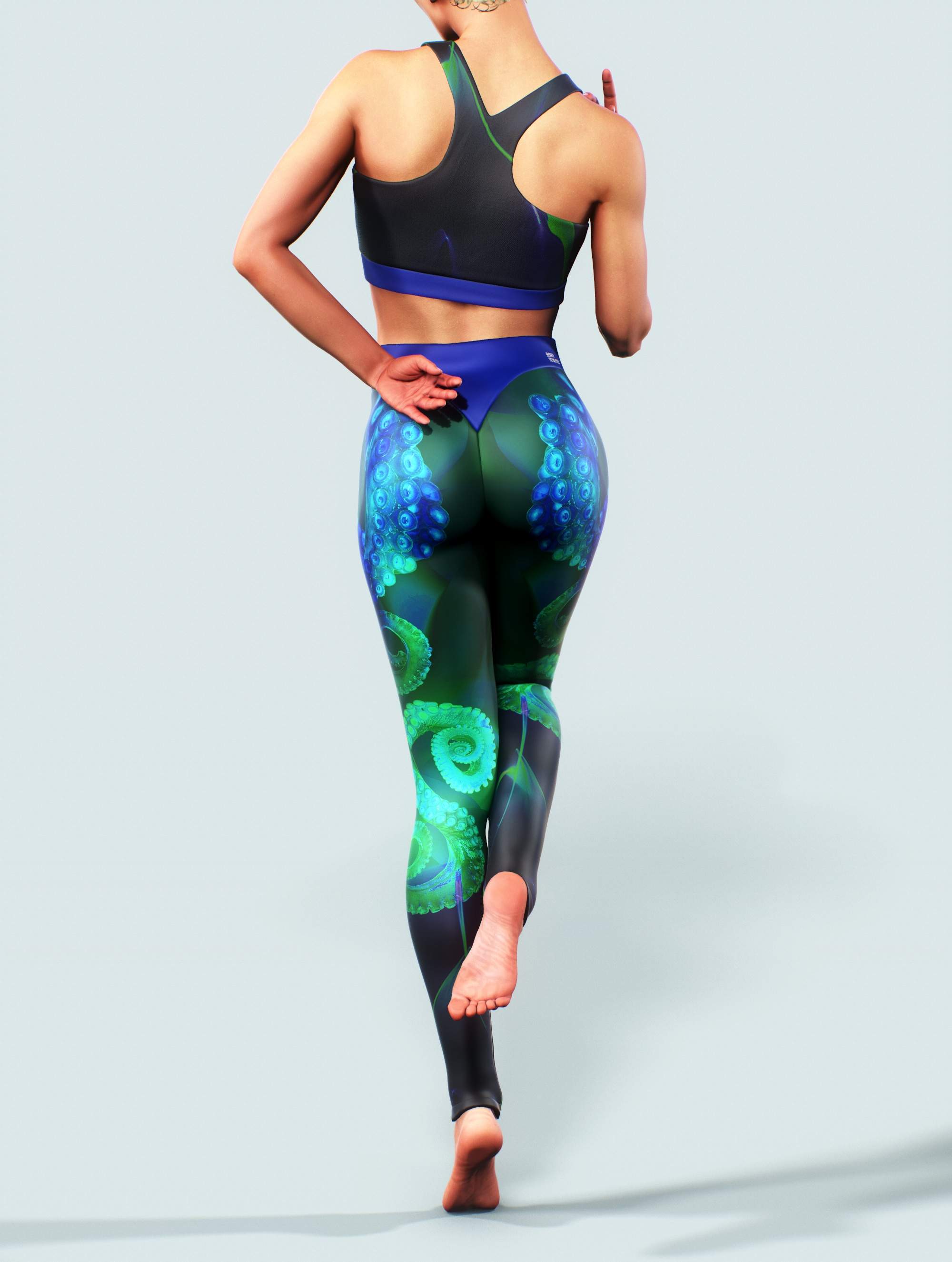 Electric Octopus Activewear Set-Activewear Set-bootysculpted
