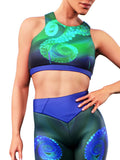 Electric Octopus Sports Bra-Sports bra-bootysculpted