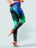Electric Octopus Yoga Pants-High waisted leggings-bootysculpted