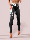 Eyes of a Tiger Yoga Pants-High waisted leggings-bootysculpted