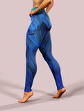 Feather of Paradise Leggings-High waisted leggings-bootysculpted