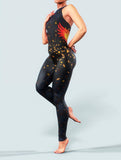 Fire Wings Gym Unitard-unitard-bootysculpted
