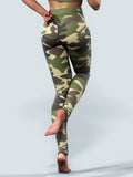 Forest Camo Leggings-High waisted leggings-bootysculpted