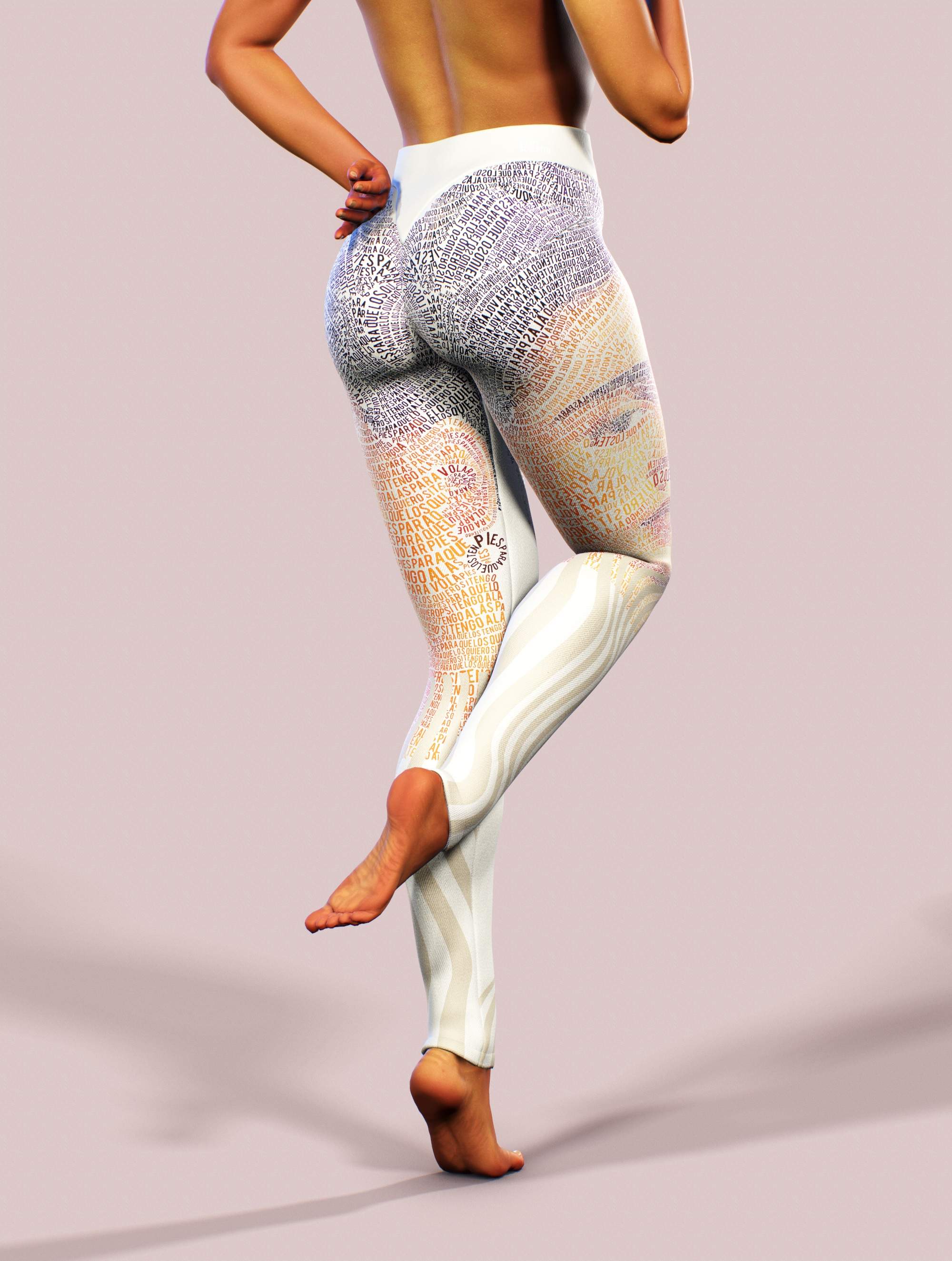 Frida Kahlo Leggings-High waisted leggings-bootysculpted