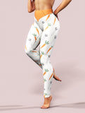 Funny Carrots Leggings-High waisted leggings-bootysculpted
