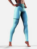 Green Curves Enhancement Pants-High waisted leggings-bootysculpted