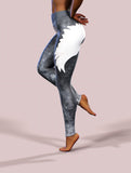Guardian Wings Yoga Pants-High waisted leggings-bootysculpted