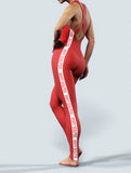 Holiday Red Zentai-unitard-bootysculpted