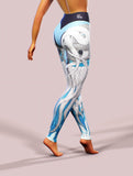 Jellyfish Beauty Yoga Pants-High waisted leggings-bootysculpted