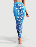 Joyous Ocean Yoga Pants-High waisted leggings-bootysculpted