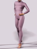Lavender Long Sleeve Costume-unitard-bootysculpted