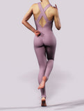 Lavender Purple Bodysuit-unitard-bootysculpted
